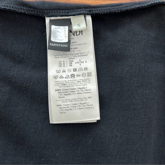 Fendi x Fila Collaboration Logo T-Shirt - S - Picture 8 of 11